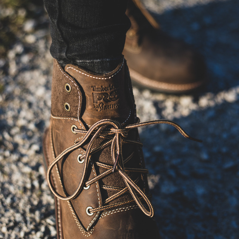 timberland safety boots size 8