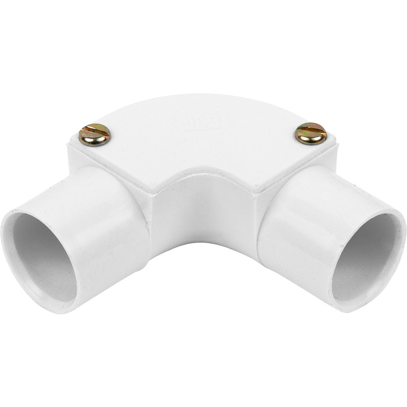 Tower Inspection Elbow 20mm White Pack of 1