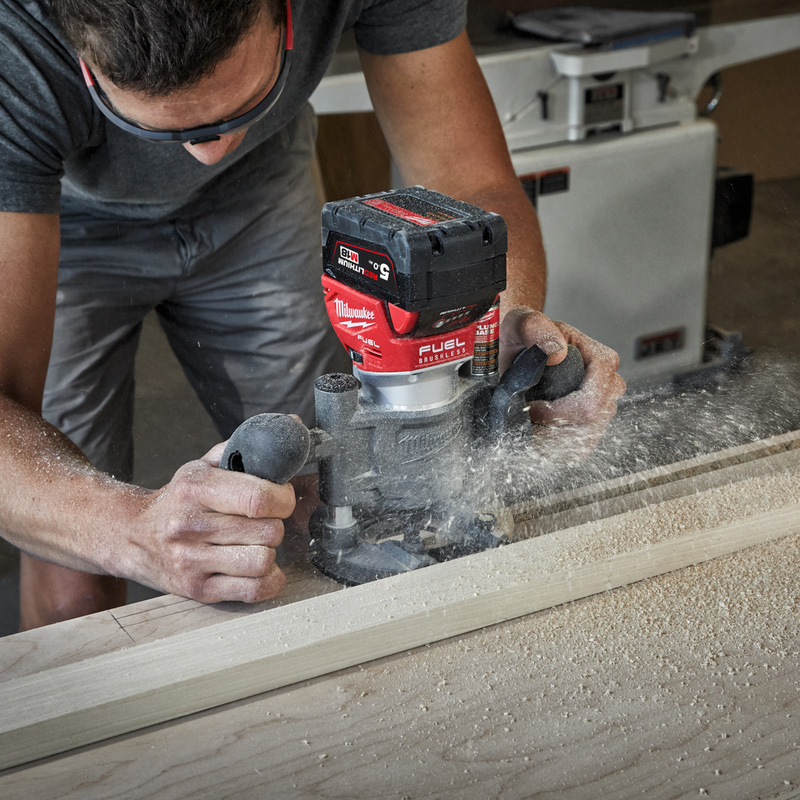 Milwaukee M18FTR0X FUEL Trim Router Body Only Toolstation