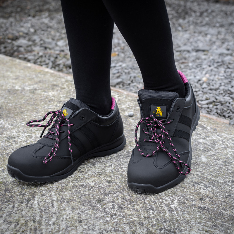 amblers ladies safety trainers