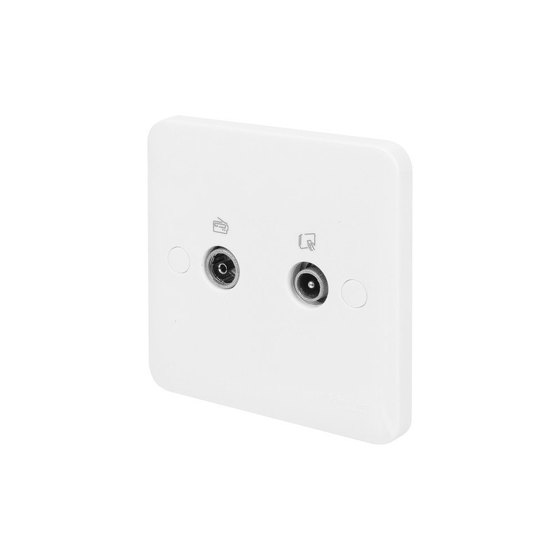 Schneider Electric Lisse TV / Satellite Socket