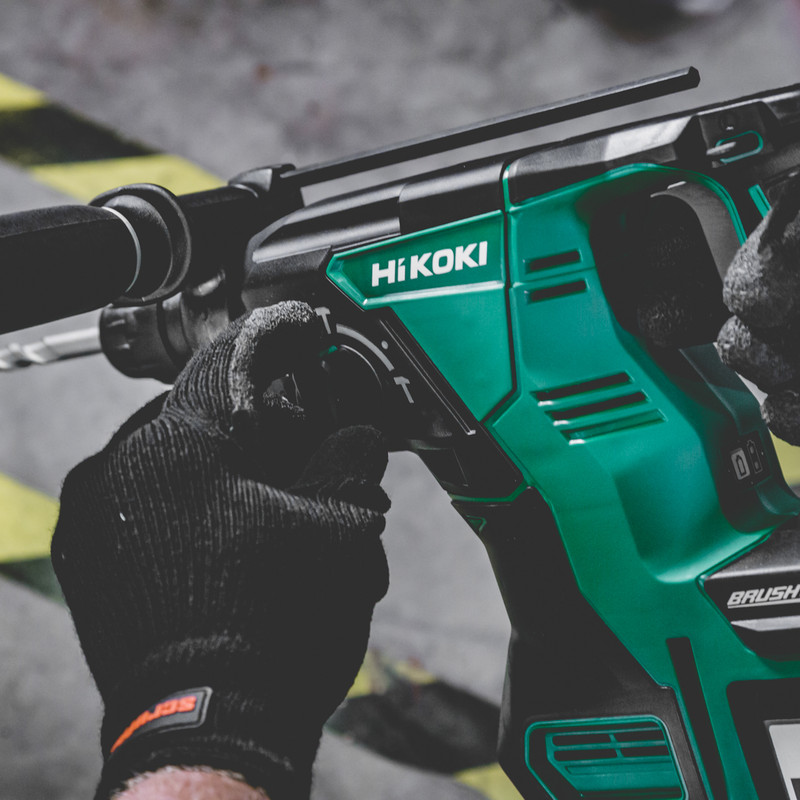 Hikoki DH18DBL 18V Cordless Brushless SDS Plus Hammer Drill 2 x 5.0Ah