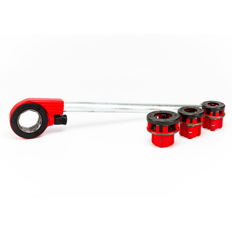 Rothenberger Supercut Ratchet Threader Set 1/21" Toolstation