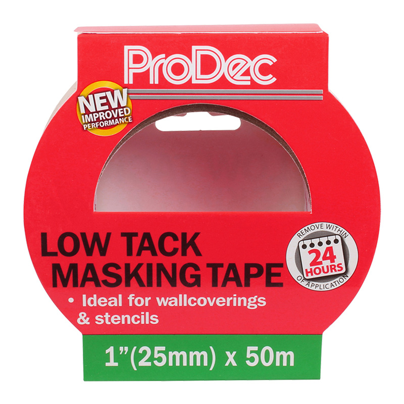 Prodec Low Tack Masking Tape