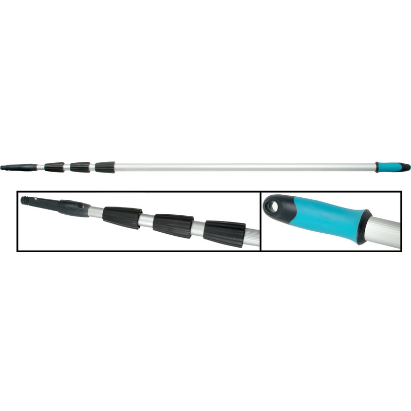 Window Cleaning 4 Piece Telescopic Pole 5m