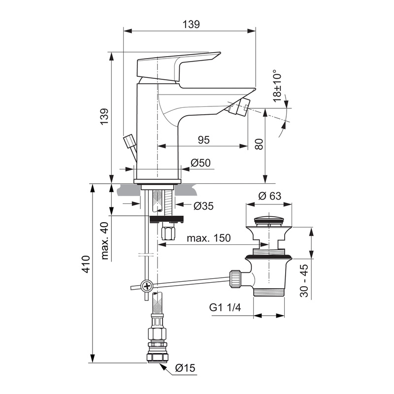 ideal-standard-tesi-taps-bidet-mixer-toolstation
