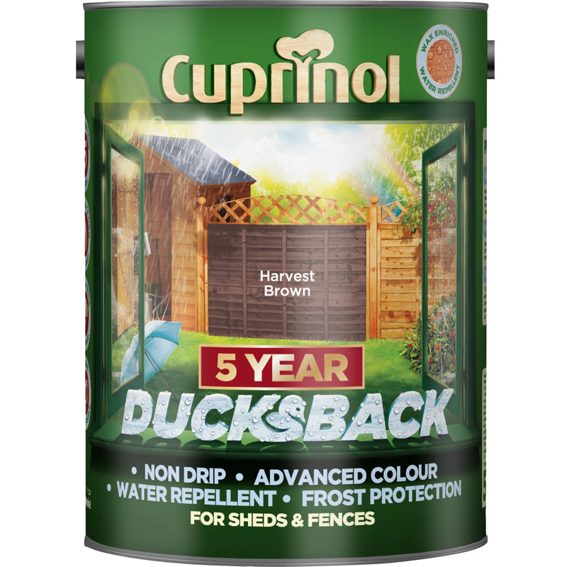 Cuprinol Ducksback Shed & Fence Treatment 5L