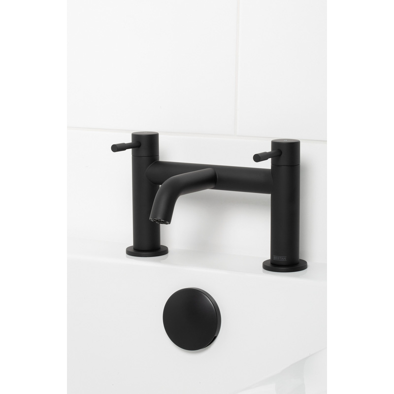 Bristan W BASIN12 C Bonde De Lavabo Ronde A Fente C, Chrome, Fliptop