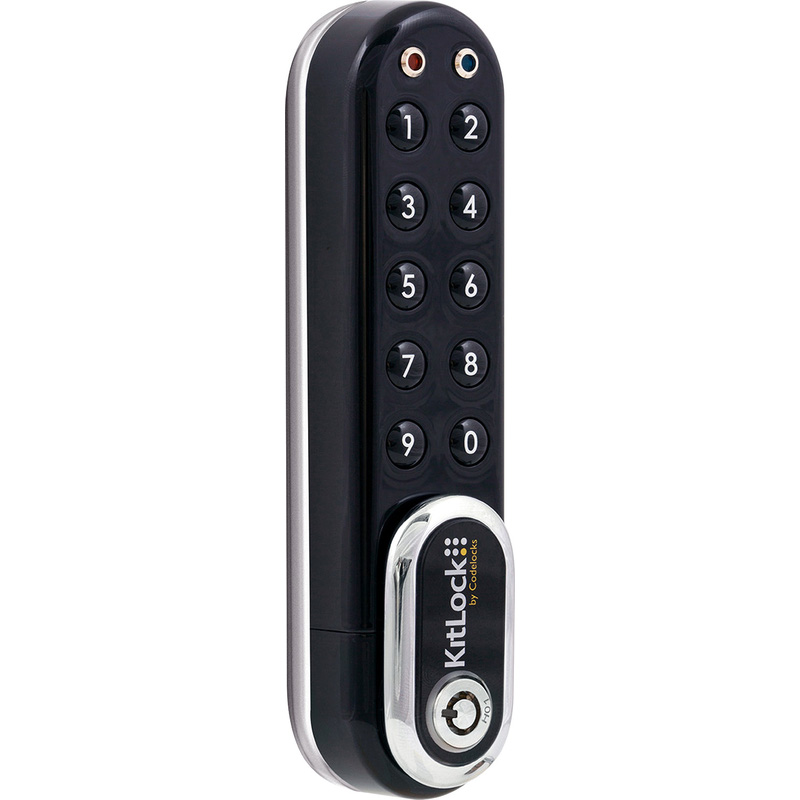 Kitlock by Codelocks KL1000 G3 Electronic Cabinet & Locker Lock Black