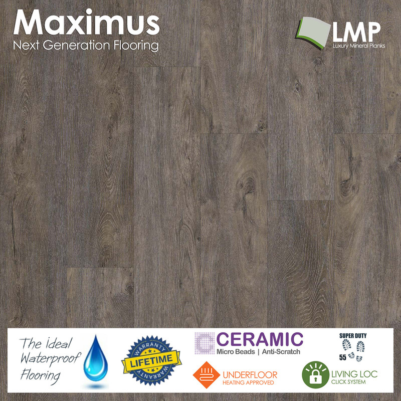 Maximus Provectus Rigid Core Flooring - Dubris