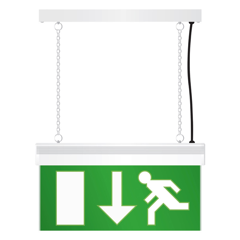 LED Emergency Exit Sign Light