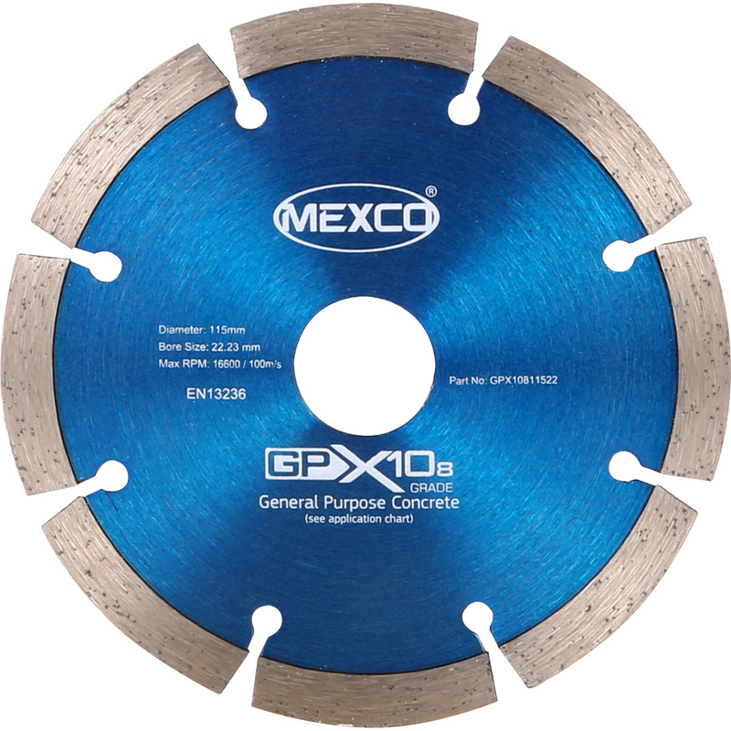 Mexco General Purpose GPX10-8 Diamond Blade