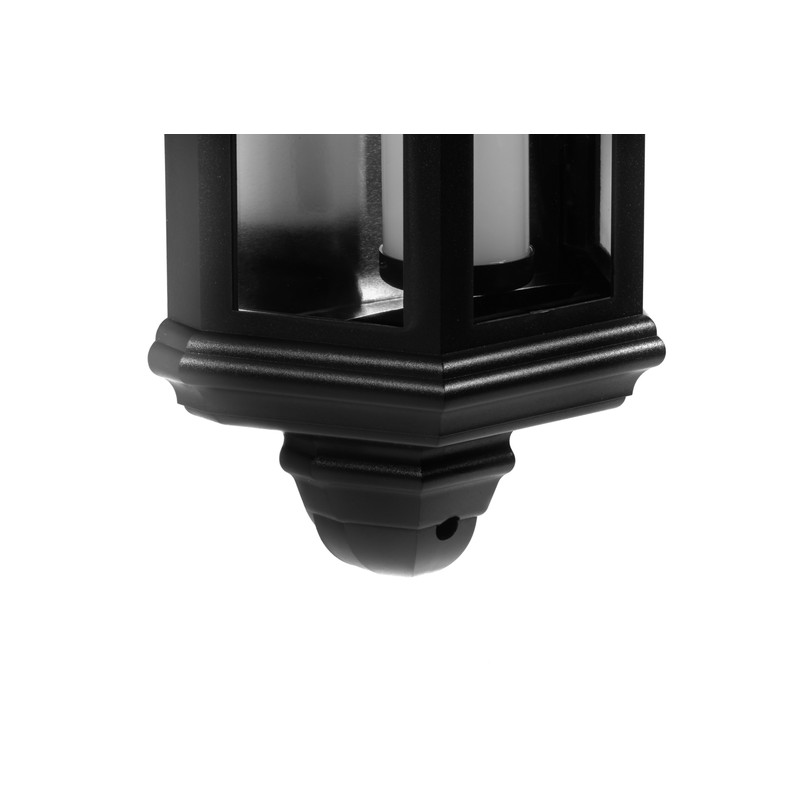 LED PIR IP44 Half Lantern