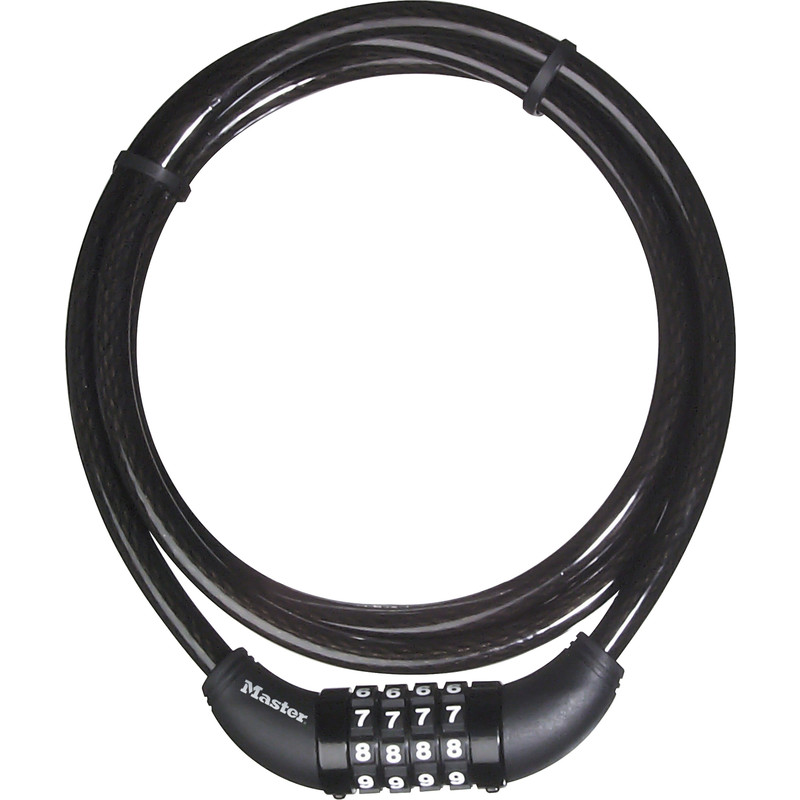 Master Lock Braided Steel Cable with Combination Lock