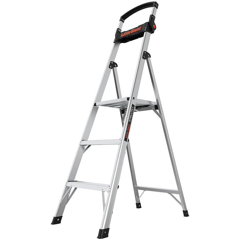 Little Giant Xtra-Lite Plus Step Ladder 3 Tread Aluminium