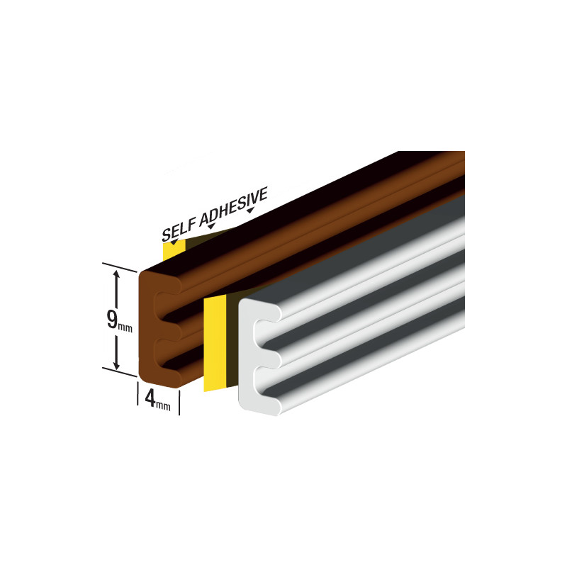 Stormguard EPDM Weatherstrip E Profile