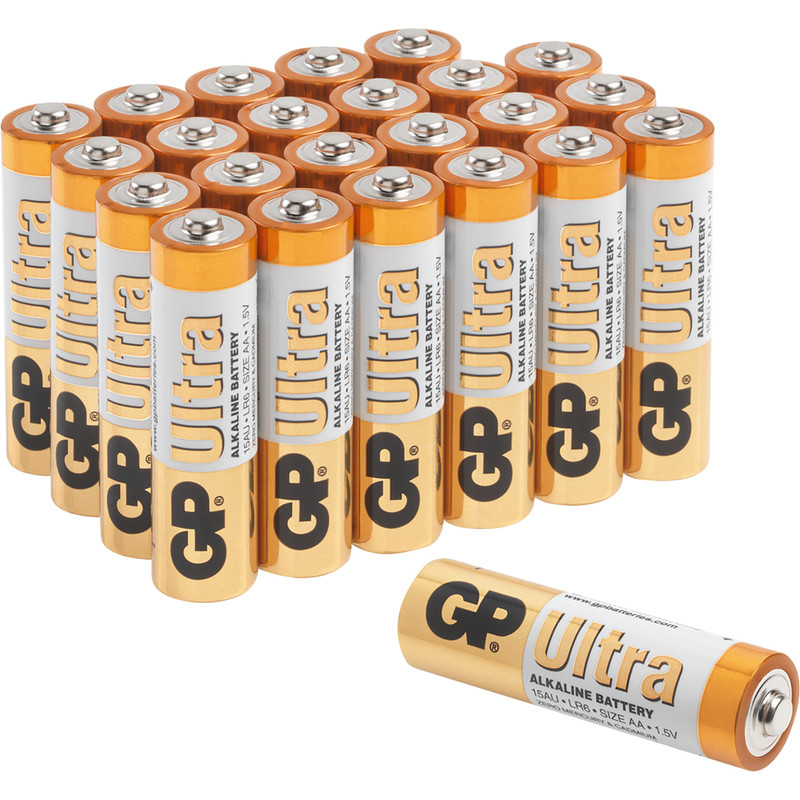 GP Ultra Alkaline Battery AA | Toolstation