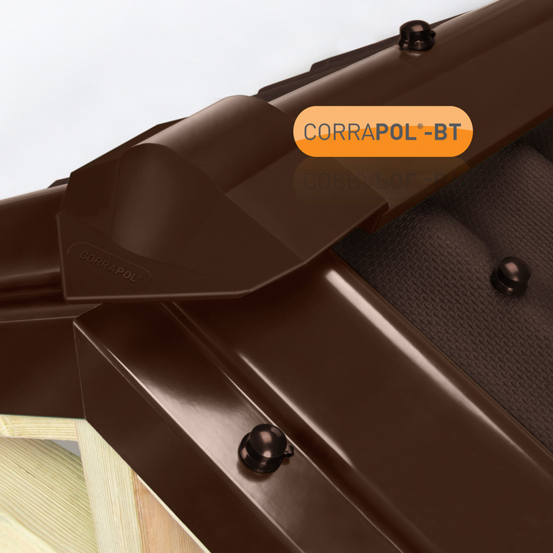 Corrapol-BT Aluminium Super Ridge Endcap