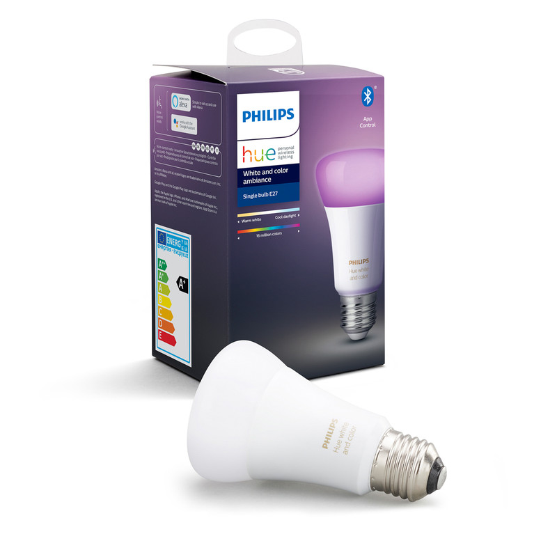 Philips Hue White And Colour Ambiance Bluetooth Lamp