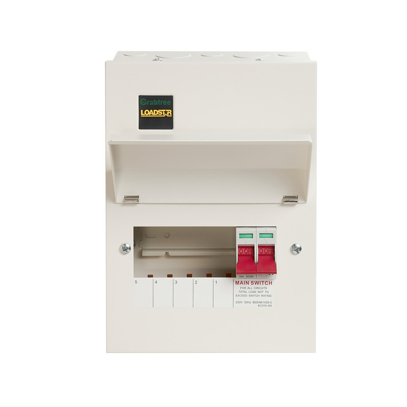 Crabtree Loadstar Metal 100A Consumer Unit