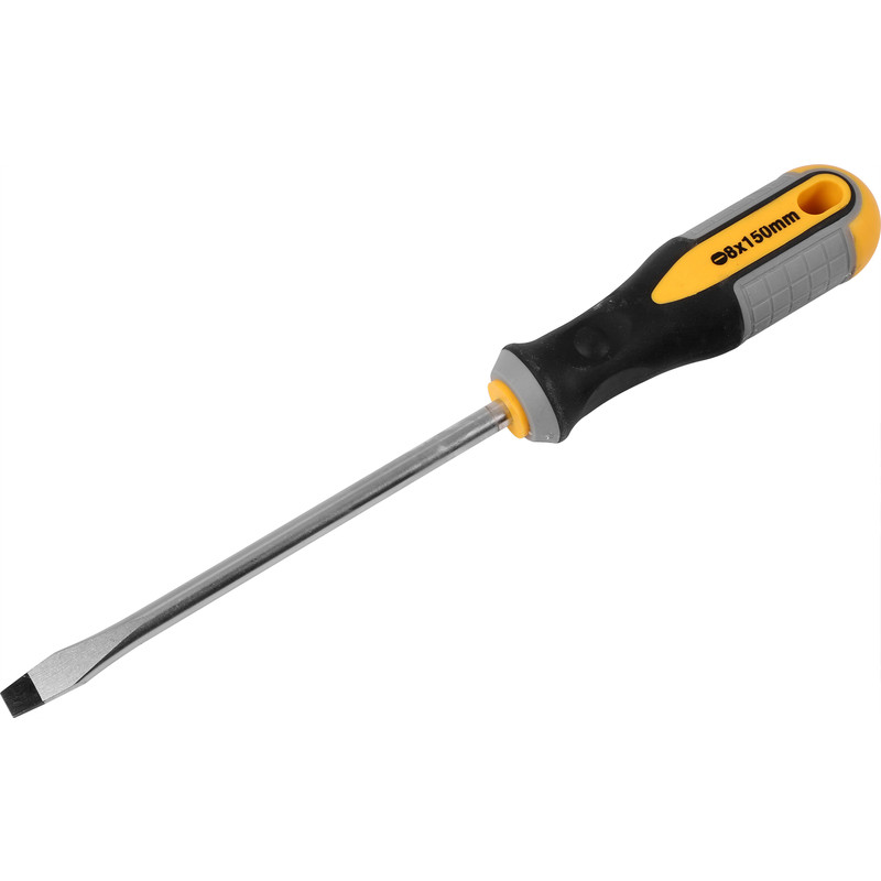 Roughneck Screwdriver Slotted 8 x 150mm