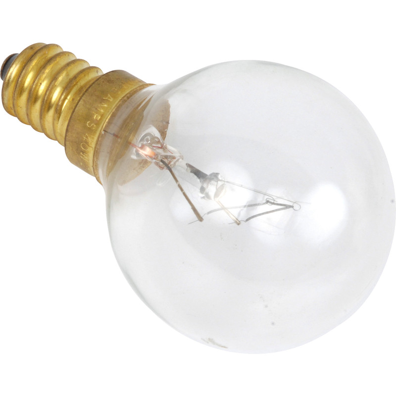 SPARES2GO Light Bulb Lamp for Stoves Oven Cooker 25w, SES, E14 