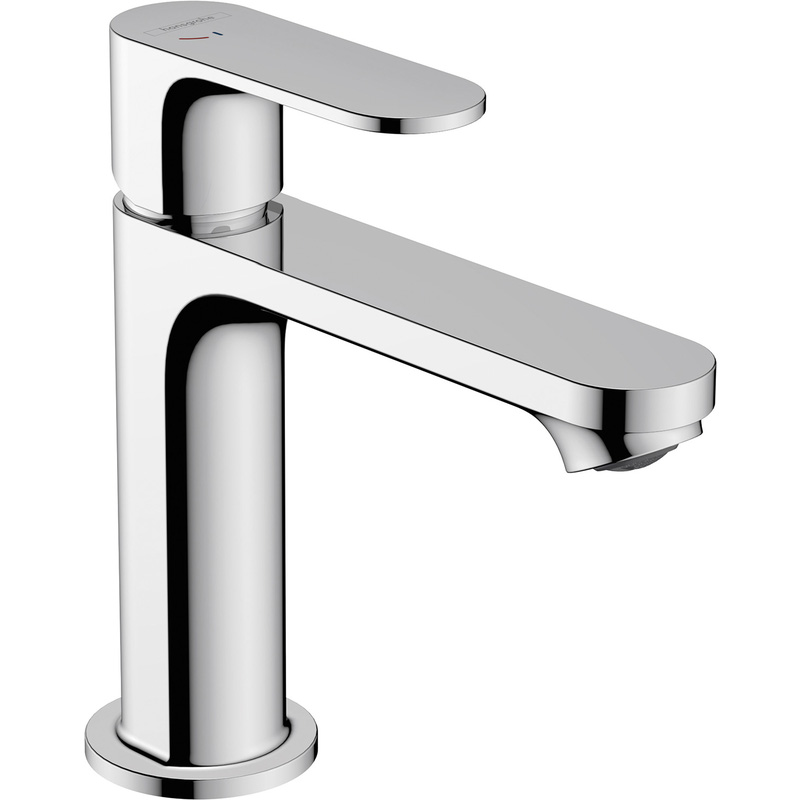 Hansgrohe Rebris S Coolstart 110 Basin Mixer Tap In Chrome Brass