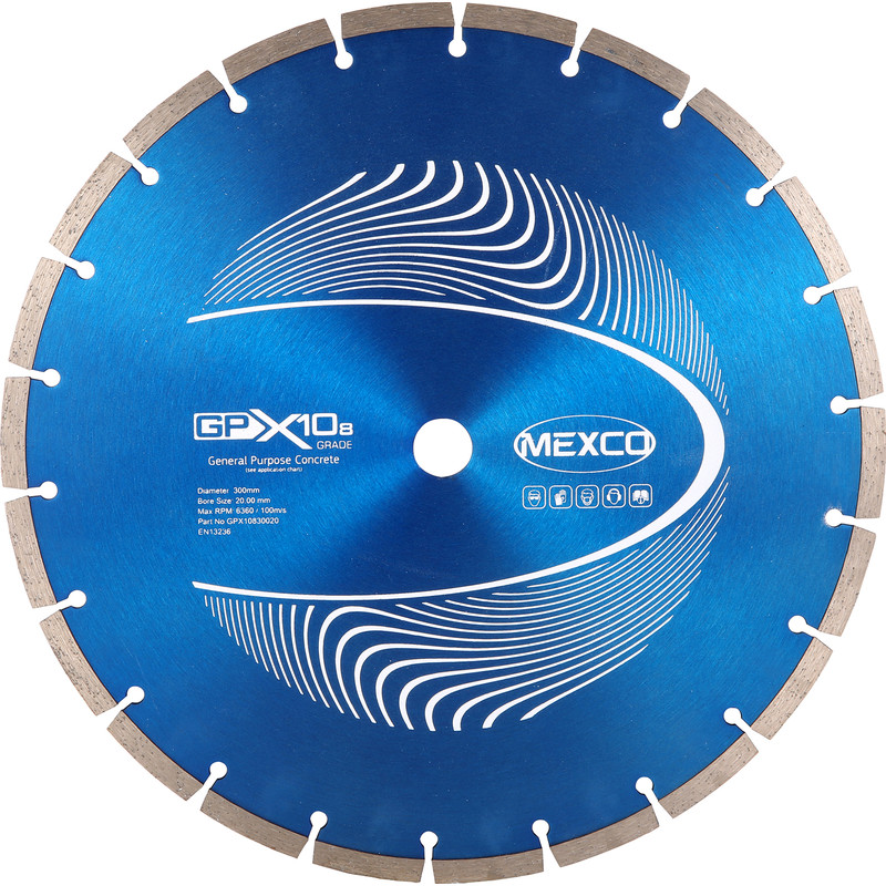 Mexco General Purpose GPX10-8 Diamond Blade