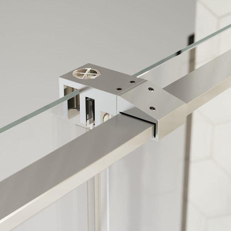 Aqualux Frameless 6mm Shower Enclosure Sliding Door Only 1400mm