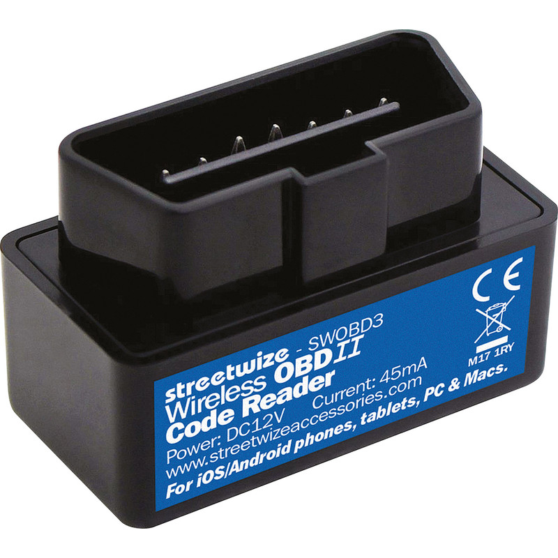 Streetwize ODBII Code Reader for Android and iOS Toolstation