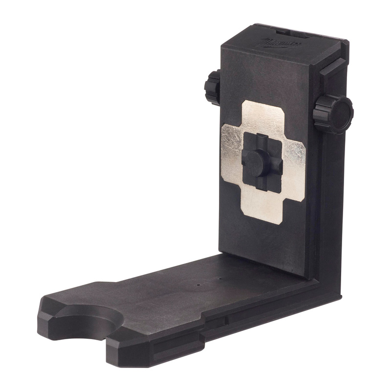 Milwaukee 360Deg Laser Level Mount In Black Steel