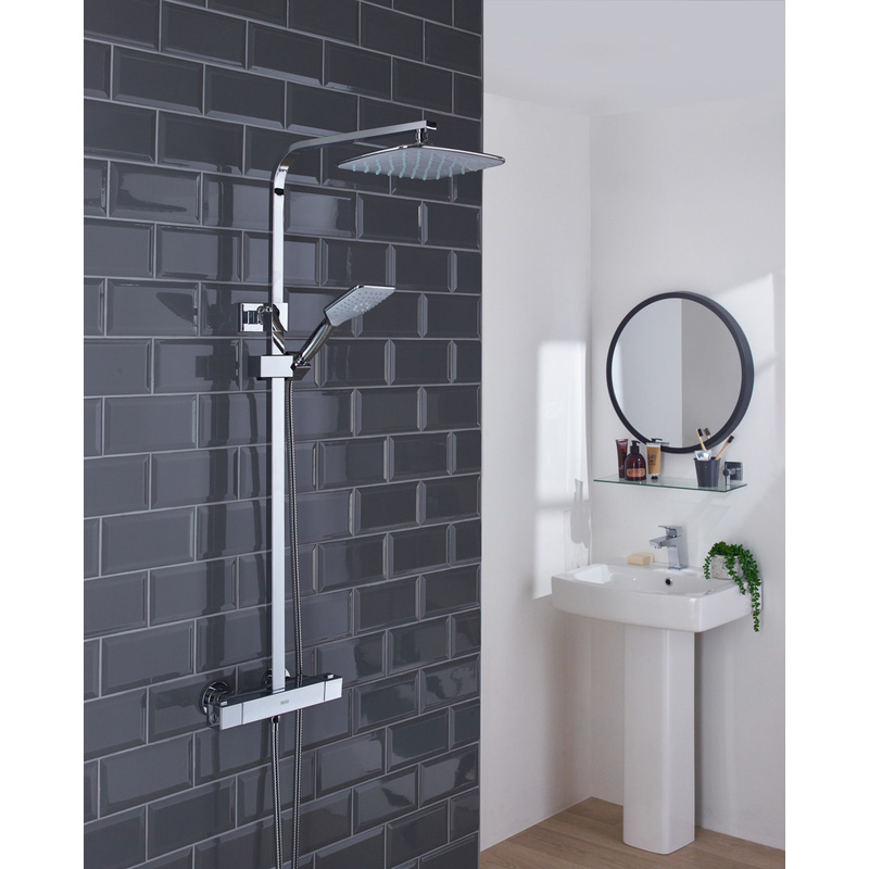Bristan Craze 2 Thermostatic Bar Diverter Mixer Shower Chrome Toolstation