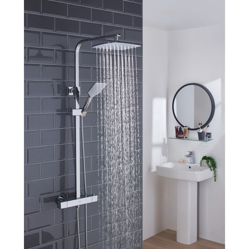 Bristan Craze 2 Thermostatic Bar Diverter Mixer Shower Chrome Toolstation