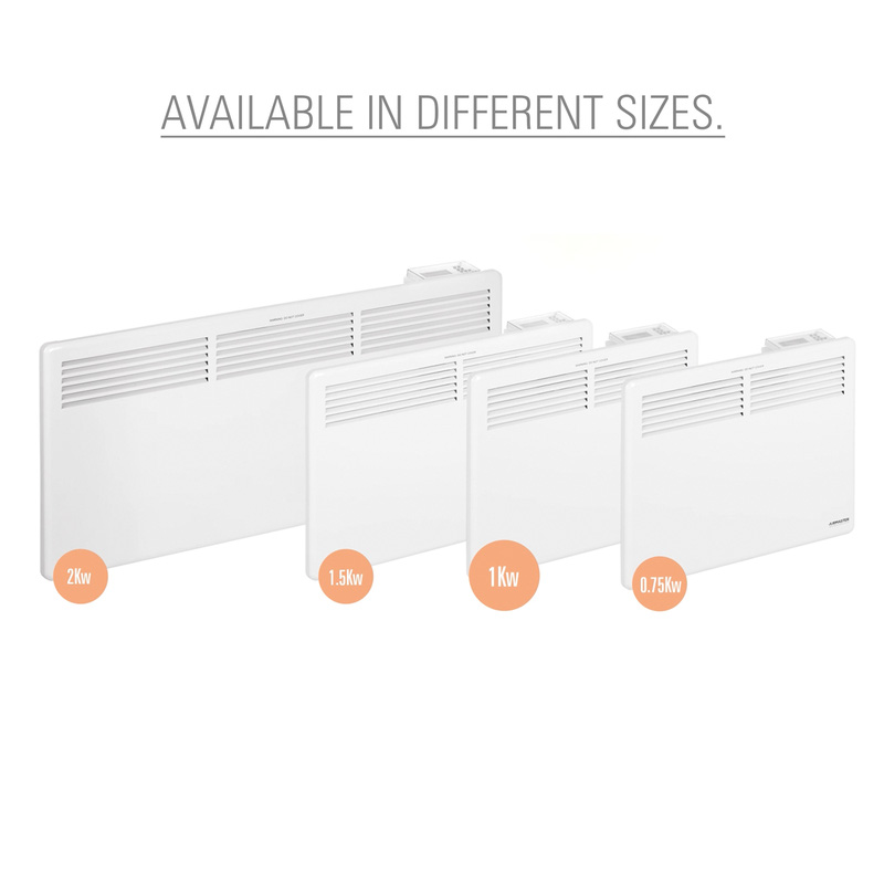 Airmaster Wall Mounting Panel Heater 1kW Toolstation