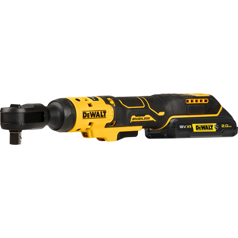 Dewalt Dcf512 18V Xr 1/2" Open Head Ratchet 1 X 2.0Ah Rubber