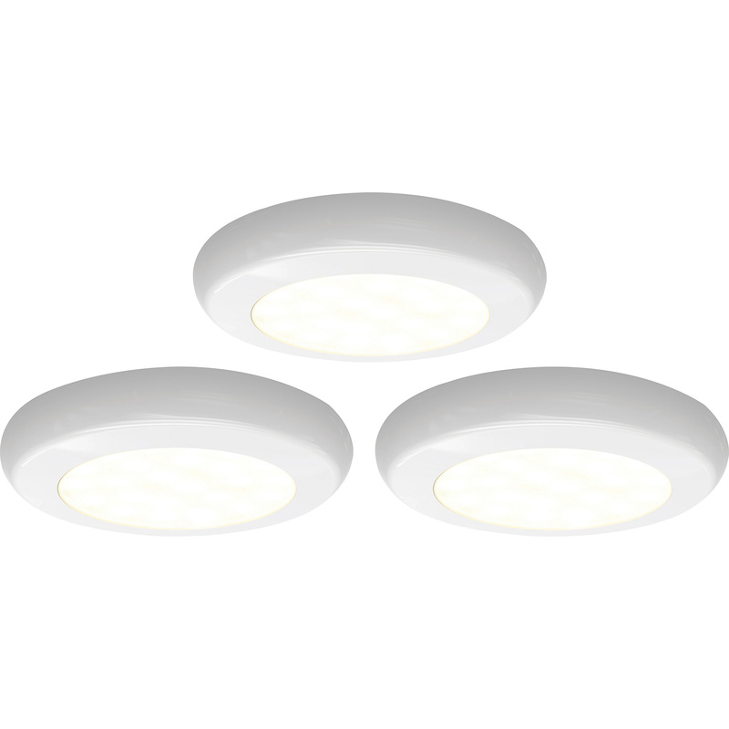 Ansell Reveal AC LED 2W Cabinet Light 3 pack