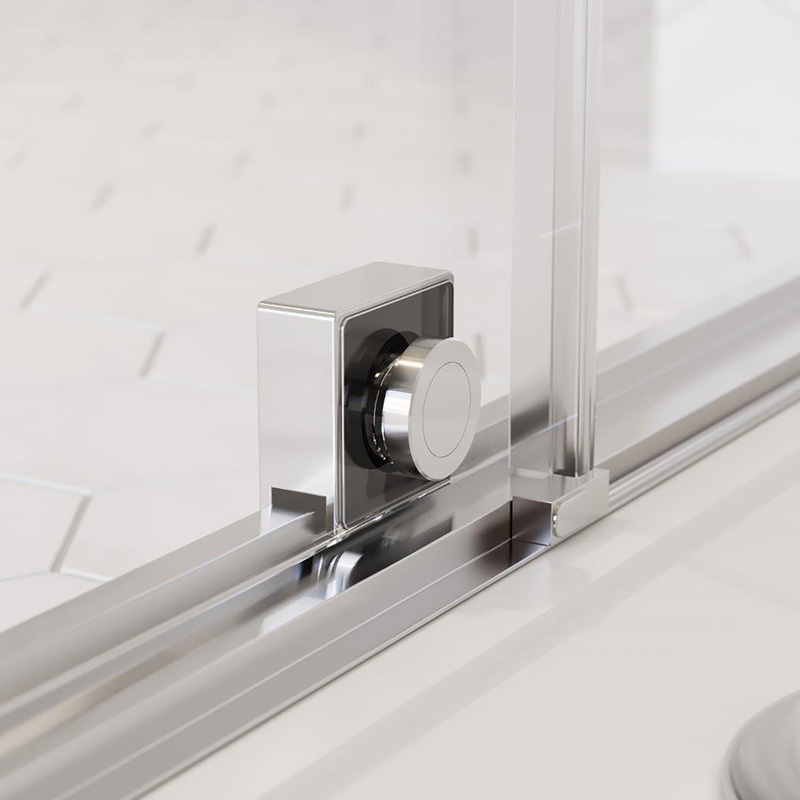 Aqualux Frameless 6mm Shower Enclosure Sliding Door Only