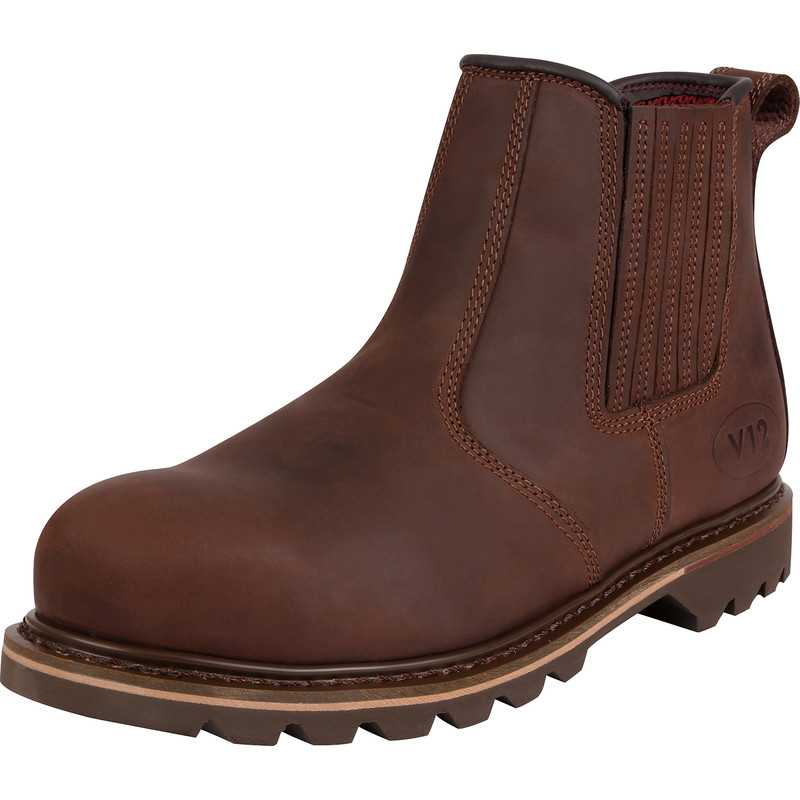 Men's Shoes Sizes 5-13 V12 Rancher Non Safety Dealer Boots Brown 