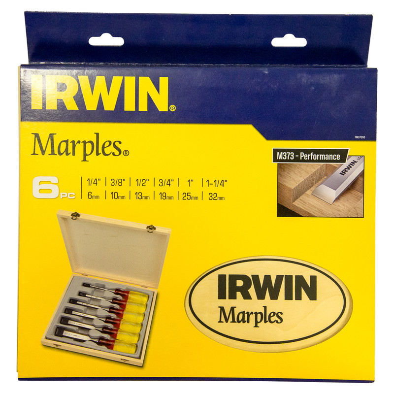 IRWIN IRWIN MARPLES M373 3/4" 19MM SPLITPROOF BEVEL EDGE WOOD CHISEL 