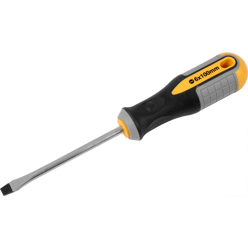 Roughneck Screwdriver Slotted 6 x 100mm