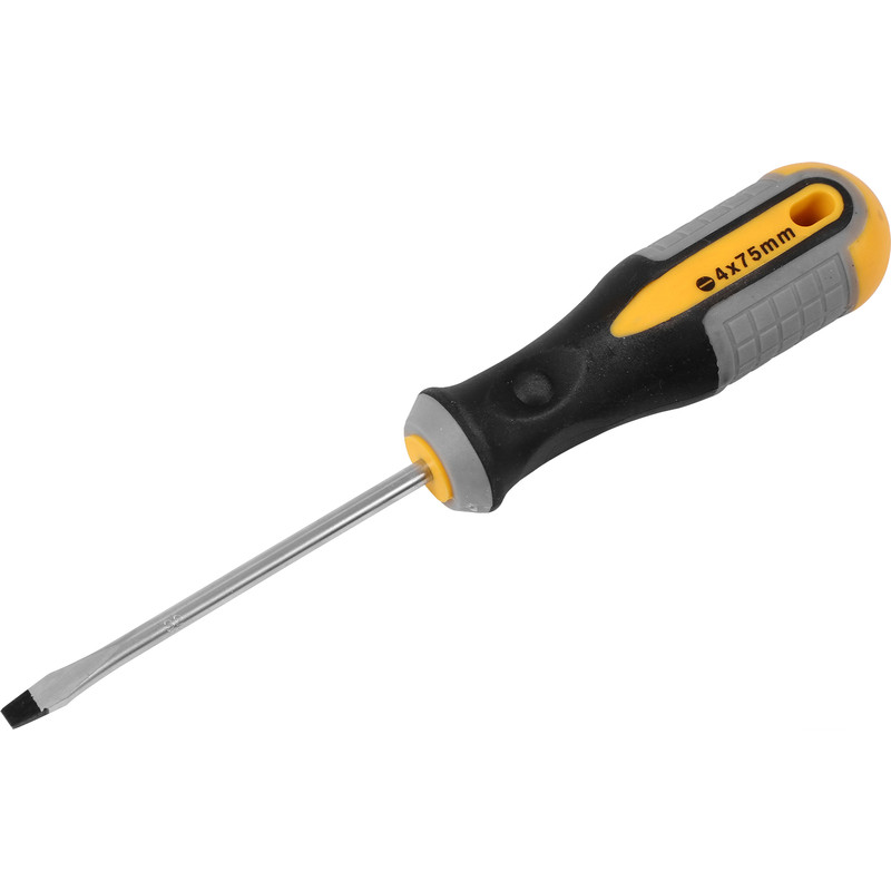 Roughneck Screwdriver Slotted 4 x 75mm