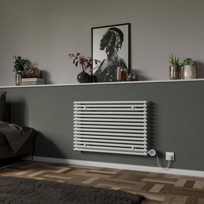 Ximax Kingston Horizontal Electric Designer Radiator 590 x 900mm 2048