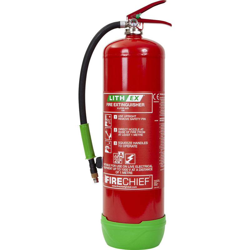 Firechief Lith-Ex Fire Extinguisher