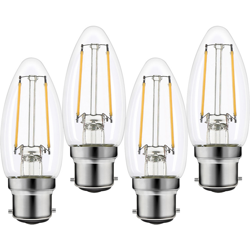 Wessex LED Filament Candle Bulb Lamp