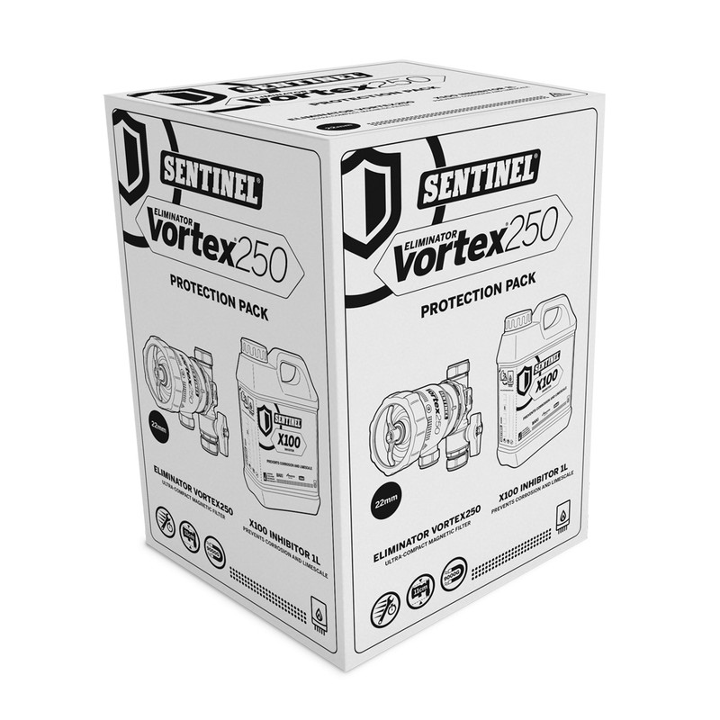 Sentinel Eliminator Vortex250 Ultra-Compact Magnetic Filter Protection Pack