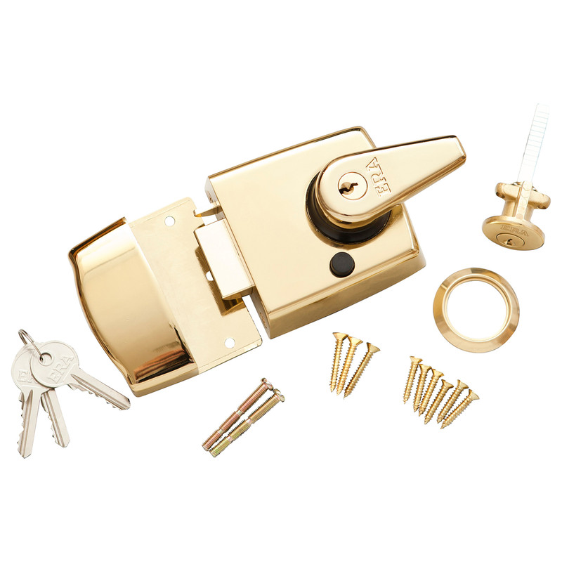 era-double-locking-nightlatch-brass-effect-narrow-toolstation