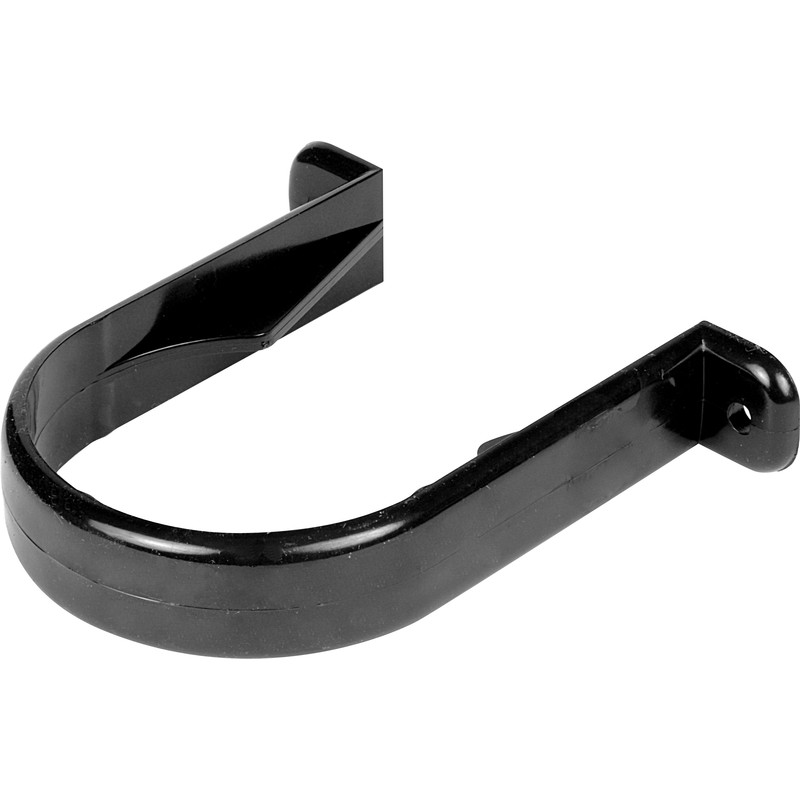Polypipe wall clip for 68mm downpipe black 