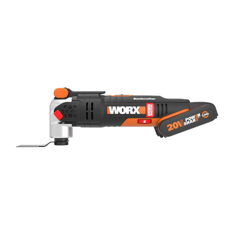 Worx 20V Cordless Brushless Sonicrafter Multi Tool 1 x 2.0Ah