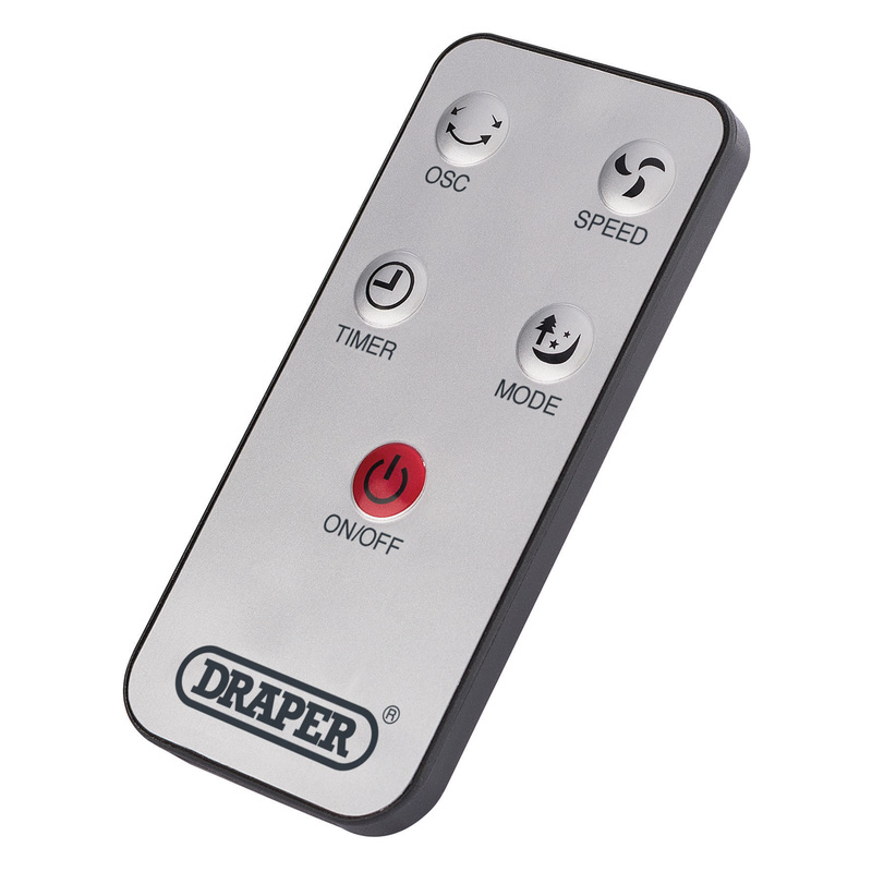 Draper Tower Fan 775mm 40W 230V Toolstation