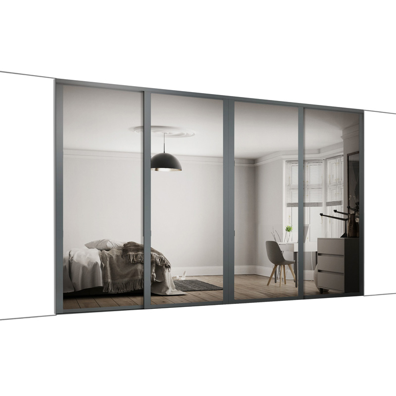 Sliding mirror wardrobe doors mitre deals 10